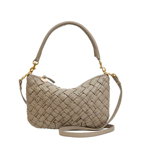 Clare v puffy woven petit moyen dove grey