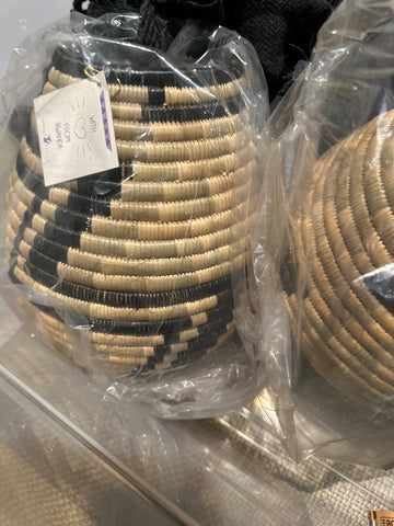 Natural Lidded Basket