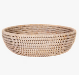 whitewash rattan bread basket at maeree