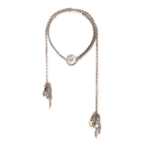 Lauren Milne antique yemenite coin lariat