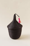 indego africa black mini peace basket at maeree