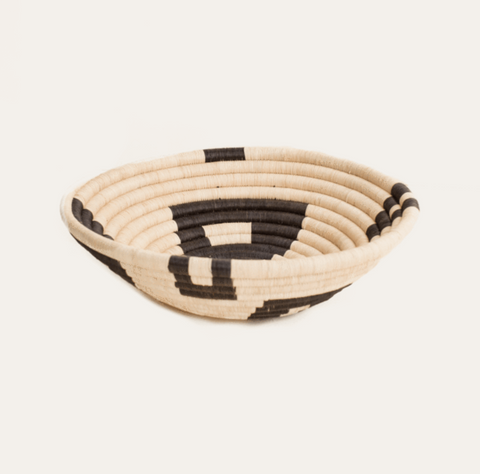 indego africa forms black and natural plateau basket at maeree