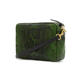 Clare V Fern Miro Snake Midi Sac crossbody at maeree