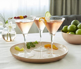 blush pink and copper serving tray at maeree