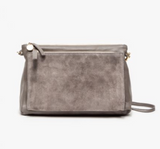 clare v gray suede go see clutch at maeree