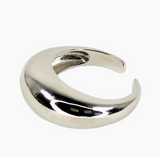 jak & fox sterling silver dome ring