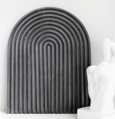 Arch Coil Tray - Charcoal