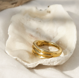 rauw jewelry ripple ring at maeree