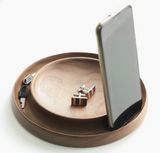 objectiza walnut valet tray at maeree