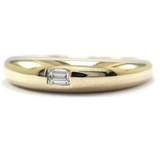 love me knots diamond baguette ring at maeree