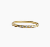 diamond and gold textured band lacee alexandra at maeree