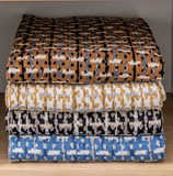 in2green retro throw in caramel black and flax at maeree