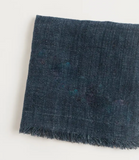 creative women navy linen cocktail napkin at maeree