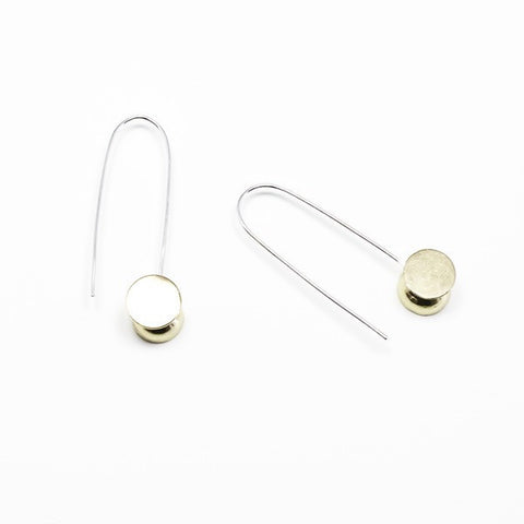 another feather pedestal earring maeree