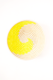 indego africa yellow swirl plateau basket maeree