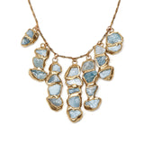Emilie Shapiro Aquamarine Seafaring Cascade Necklace at maeree