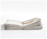 oatmeal linen napkins from celina mancurti at maeree